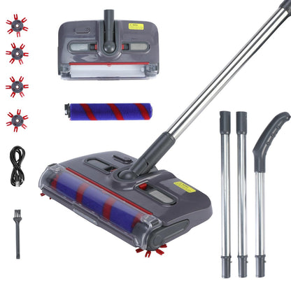 Aspirator Electric Fără Fir cu Perie Auto-Curățare – Ultra Ușor, Puternic, Silențios, Ideal pentru Păr de Animale, Podele și Covoare
